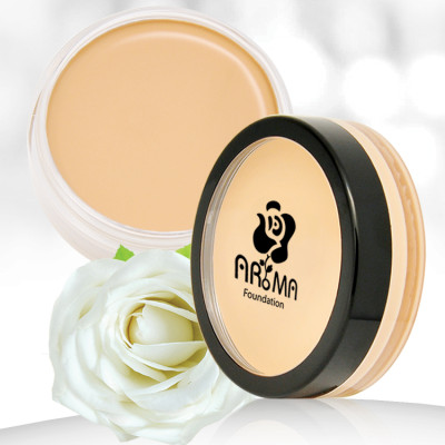 Kem che khuyết điểm Aroma Cover Foundation Hàn Quốc 14g No.13 Pink Beige tặng kèm móc khoá