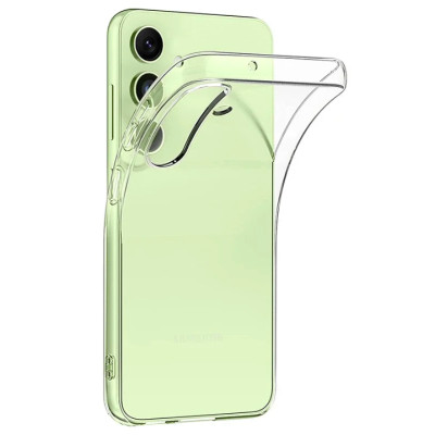 Ốp lưng dẻo silicon cho Samsung Galaxy A55 hiệu Ultra Thin siêu mỏng 0.6mm, chống trầy, chống bụi) - Hàng nhập khẩu