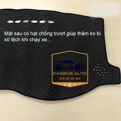 [FORD EVEVREST] Thảm Taplo 3 Lớp Dành Cho Xe FORD EVEVREST, Nhung Lông Cừu Và Da Vân Carbon Cao Cấp - Hàng Chính Hãng