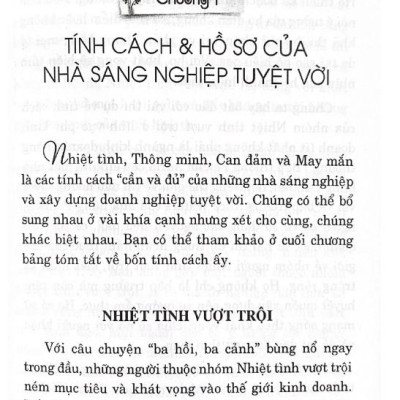 4 Bí Mật Doanh Nhân Thành Đạt