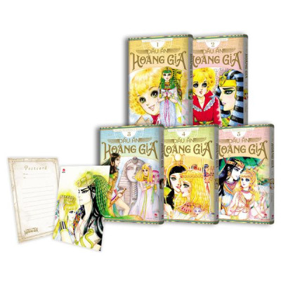 Combo Manga - Dấu Ấn Hoàng Gia: Tập 1 - 5 (Bộ 5 Tập) - Tặng Kèm Postcard