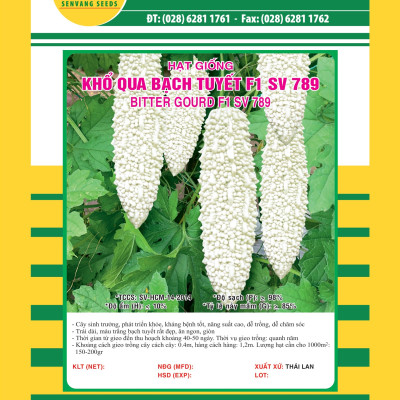 Hạt giống Khổ Qua Bạch Tuyết -  khổ qua trắng VTS142