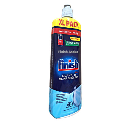 Combo rửa chén Finish: Viên Classic hộp 90 Viên, Muối hộp 4kg, Nước làm bóng 750ml, - Nhập khẩu Châu Âu.