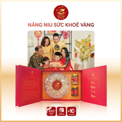 Tổ yến Tinh chế thượng hạng 50 gram Yến Việt Tinh Hoa - Hàng chính hãng
