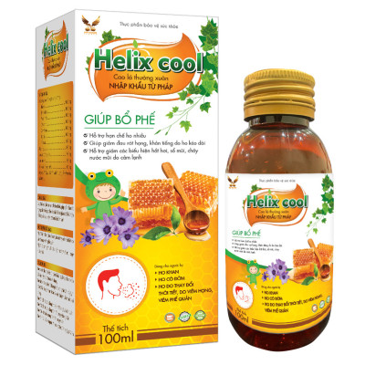 [TPBVSK] HELIX COOL - Siro hỗ trợ giảm ho, sổ mũi (Chai 100ml)