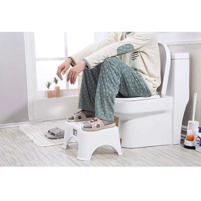 Ghế Kê Chân Tolet bồn cầu chống táo bón ghế kê chân đi vệ sinh cho người già người yếu bà bầu trẻ em - Hàng Việt Nam chất lượng cao
