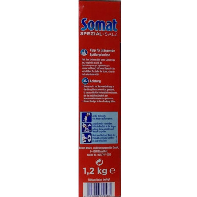 Muối rửa Bát - Ly Somat 1.2kg - Đức