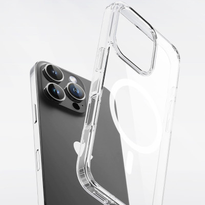 Ốp lưng trong suốt sạc từ tính dành cho iPhone 16 / 16 Plus / 16 Pro / 16 Pro Max - Hàng chính hãng