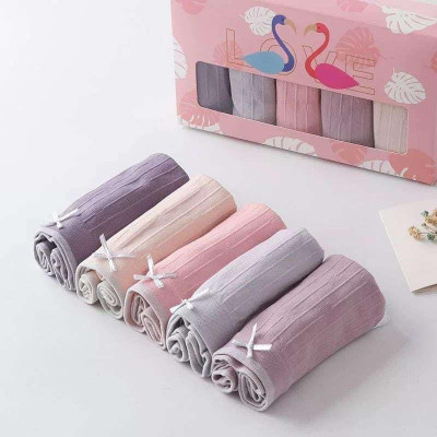 Hộp 5 Quần Lót chíp tăm Thiên Nga Kháng Khuẩn Xuất Nhật, Hàng Cao Cấp Free Size từ 45 đến 65 ký. Quần Chíp Hạc Hồng