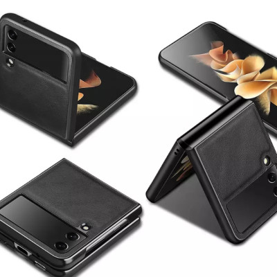 Ốp lưng cho SamSung Galaxy Z Flip 4 chính hãng X-level dạng da mềm - Hàng nhập khẩu