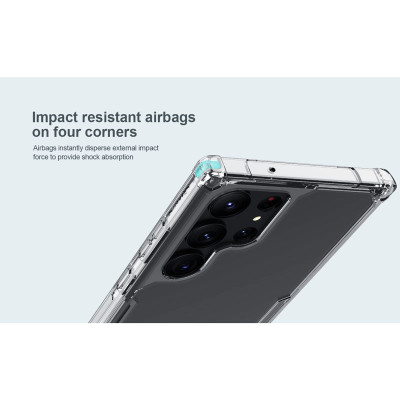 Ốp Lưng Nillkin Nature TPU Pro Dành Cho Samsung Galaxy S24 Ultra / S24 Plus - Hàng Chính Hãng