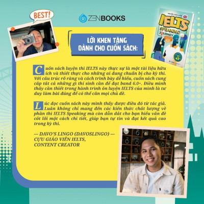 Sách - IELTS Speaking Journey: Lộ Trình Tự Học IELTS Speaking Từ Cơ Bản Đến Band 6.0 - Saigon Books