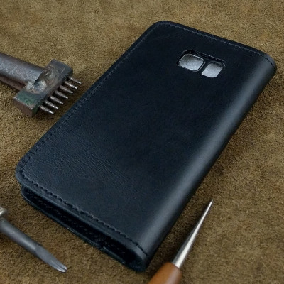 Bao Da cho Samsung Galaxy Note FE (Fan Edition) Handmade Da Bò Thật