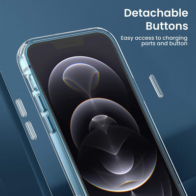 Ốp lưng cho iPhone 13 / 13 Pro / 13 Pro Max chống sốc trong suốt siêu mỏng 0.88mm hiệu X-Level Sparkling Series độ trong tuyệt đối, chống trầy xước, chống ố vàng, tản nhiệt tốt - hàng nhập khẩu