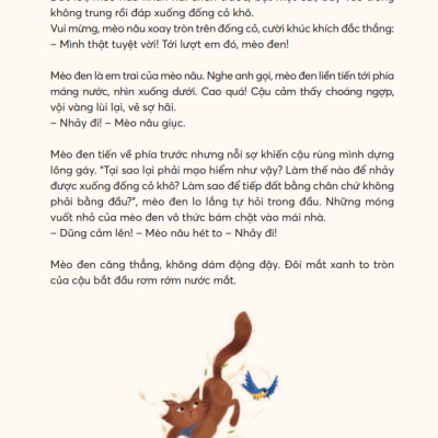 Sách - Truyện Hay Giúp Trẻ Thông Thái - Mèo Con Dũng Cảm
