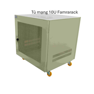Tủ Mạng 10U D500 Famrack – Tủ Rack 19 Inch,Hàng Chính Hãng, Có Bánh Xe, Chất Lượng Cao