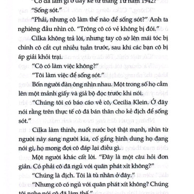 Sách - Hành Trình Của Cilka - Phần Tiếp Theo Của Thợ Xăm Ở Auschwitz