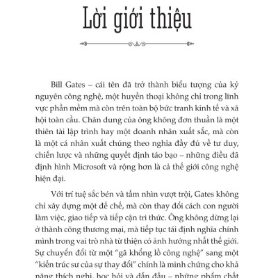 Sách - Những Bộ Óc Tỷ Đô - Bill Gates - Người Kiến Tạo Nền Văn Minh Số