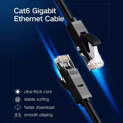 Ugreen UG20170NW102TK 50M màu Đen Cáp mạng LAN CAT6 UTP - HÀNG CHÍNH HÃNG
