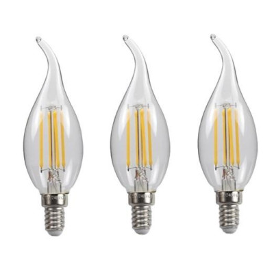 COMBO 3 BÓNG ĐÈN  EDISON 4W HÌNH QUẢ NHÓT