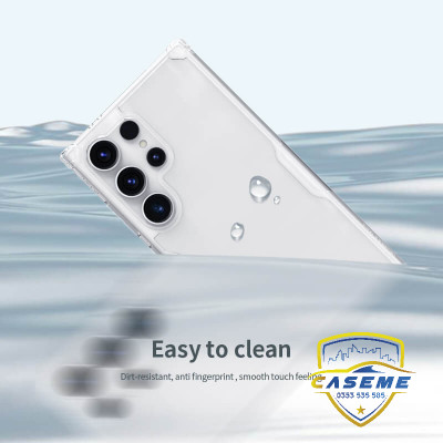 Ốp lưng cho Samsung S24 Ultra, Samsung S24 Plus, Samsung S24 hiệu Nillkin Nature TPU Pro bảo vệ camera, chống trơn, chống sốc cao cấp - Hàng chính hãng.