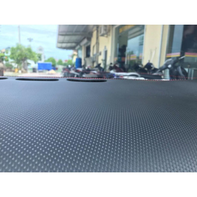 Thảm Taplo Da Vân Carbon Cao Cấp Dành Cho Xe KIA Morning (2012-2020)