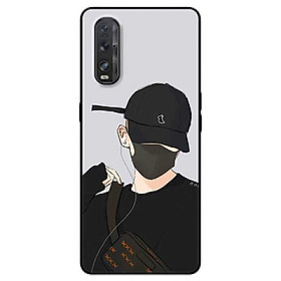 Ốp lưng dành cho Oppo Find X2 mẫu Bad Boy