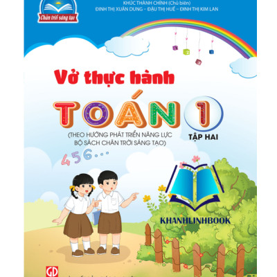 Sách - Combo Vở thực hành Toán 1 - tập 1 + 2 (Theo hướng phát triển năng lực Bộ Chân trời sáng tạo)