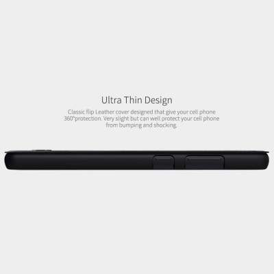 Bao da dành cho Samsung Galaxy A72 Nillkin QIN có ngăn đựng thẻ - Hàng Chính Hãng