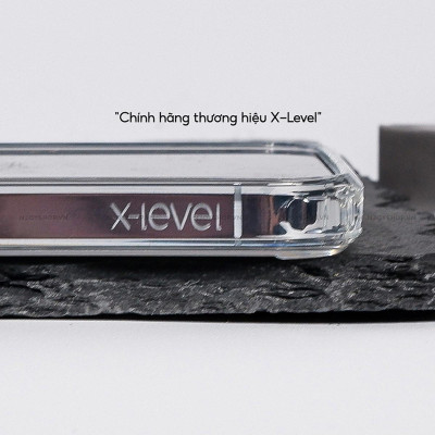 Ốp lưng giảm sốc chống va đập chống ố vàng cho Iphone 14 / 14 Pro / 14 Plus / 14 Pro Max hiệu X-level ICE Crystal trang bị đệm khí ẩn bốn góc, Mặt lưng PC chống ố vàng - Hàng chính hãng