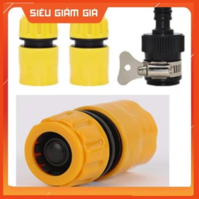 Bộ dây vòi xịt nước rửa xe, tưới cây . tăng áp 3 lần, loại 20m 206622-5 cút sập, nối đen