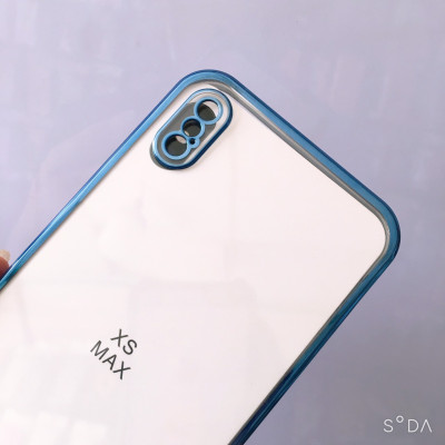 Ốp viền màu lưng trong cạnh vuông dành cho iPhone Xs Max chính hãng KST( hàng chính hãng)
