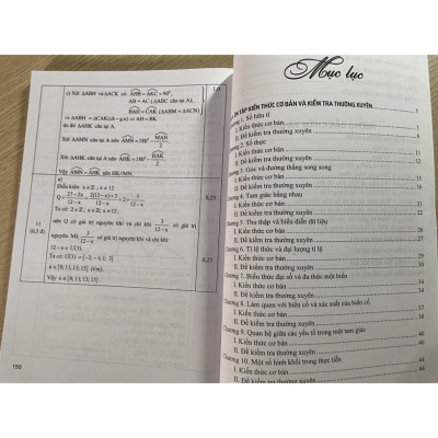 Sách - Đề kiểm tra Toán 7