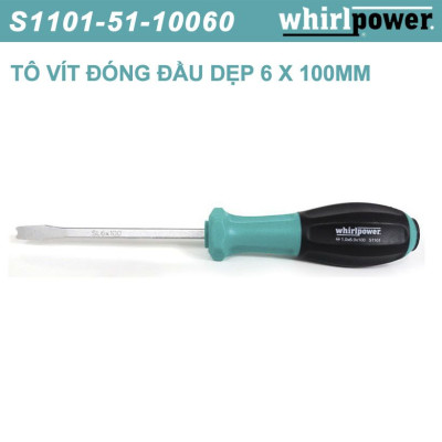 TÔ VÍT ĐÓNG ĐẦU DẸP 6 X 100mm WHIRLPOWER S1101-51-10060