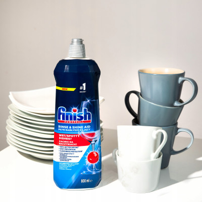 Nước làm bóng Finish 800ml XL PACK- ĐỨC. (Dùng cho máy rửa bát)