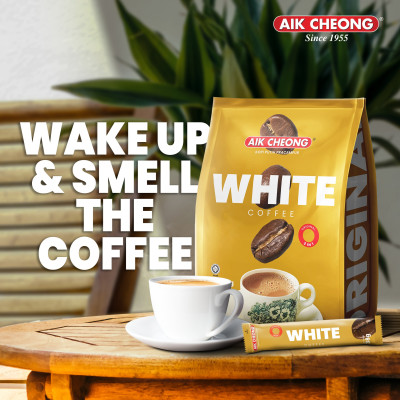 Cà Phê Trắng Truyền Thống 3 Trong 1 Aik Cheong (15 Gói x 40g)