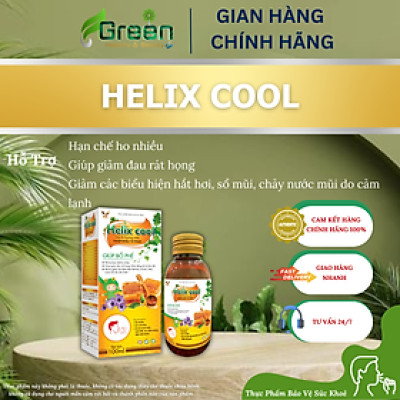 [TPBVSK] HELIX COOL - Siro hỗ trợ giảm ho, sổ mũi (Chai 100ml)