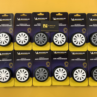 Sáp Thơm  Ô Tô MICHELIN Khử Mùi Xe Hơi Cao Cấp - Michelin Organic Can Air Freshener (Hàng Chính Hãng) mùi hương pine