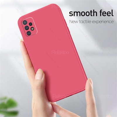 Ốp Lưng Dành Cho Samsung Galaxy A73 , A53 , A13 , A23 , A33 , A03s Silicone Dẻo Lót Nhung Nỉ Chống Sốc chống bẩn hạn chế bám vân tay - Hàng chính hãng