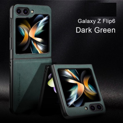 Ốp lưng cho SamSung Galaxy Z Flip 6 , Z Flip 7 , Z Flip 5 chính hãng X-level dạng da mềm - Hàng nhập khẩu
