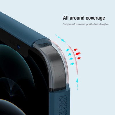 Ốp lưng Nillkin Super Frosted Shield Pro cho iPhone 13 Pro Max / 13 Pro / 13  mỏng chống dấu vân tay và sốc - Hàng Chính Hãng
