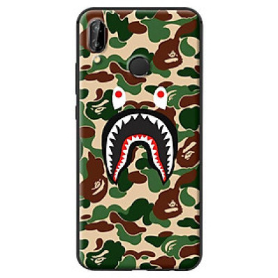 Ốp in cho Huawei Nova 3E Bape Camo Xanh Lá - Hàng chính hãng