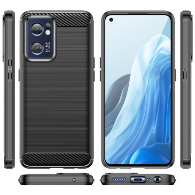 Ốp lưng chống sốc vân kim loại cho Oppo Reno 7 5G hiệu Likgus (bảo vệ toàn diện, chống va đập) - hàng nhập khẩu