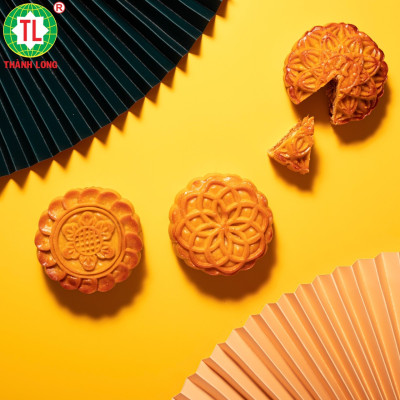 Hộp Bánh Trung Thu 2 bánh 1 trứng 150g - COMBO SUPER A6 - Thành Long (300g) - VIỆT NAM