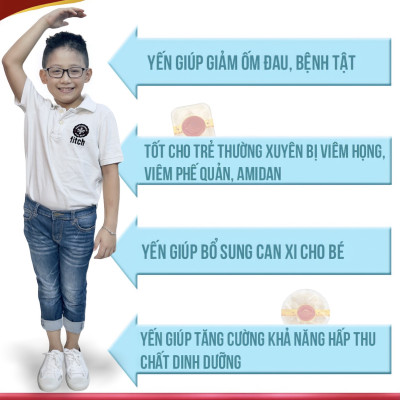 Yến Khánh Hòa - Nguyên Tổ Rút Lông [Hộp 100g] - Đệ Nhất Yến Đảo - Tăng cường sức đề kháng - Bổ phổi - Hỗ trợ điều trị ung thư - Điều hòa huyết áp - Cải thiện giấc ngủ - Bổ khí dưỡng nhan - Tăng cường sinh lực nam nữ