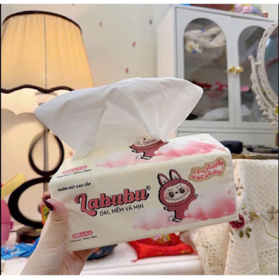 Combo 10 bịch giấy ăn Labubu loại 1 - 300 tờ - 4 lớp / 1 gói siêu mềm mại siêu dai , thiết kế nhỏ gọn , có thể mang theo an toàn và tiện lợi
