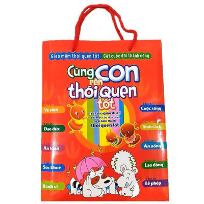 Túi - Cùng Con Rèn Thói Quen Tốt (Lẻ 10 Cuốn) - Bản Quyền