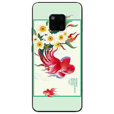 Ốp in cho Huawei Mate 20 Pro Cá Ba Đuôi Đỏ - Hàng chính hãng