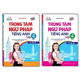 Sách -Trọng Tâm Ngữ Pháp Tiếng Anh Lớp 4 - Combo 2 Cuốn - Minh Thắng