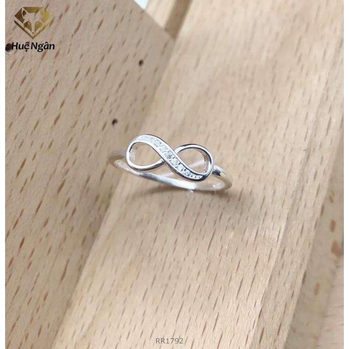 Nhẫn bạc 925 Huệ Ngân - vô cực RR1792